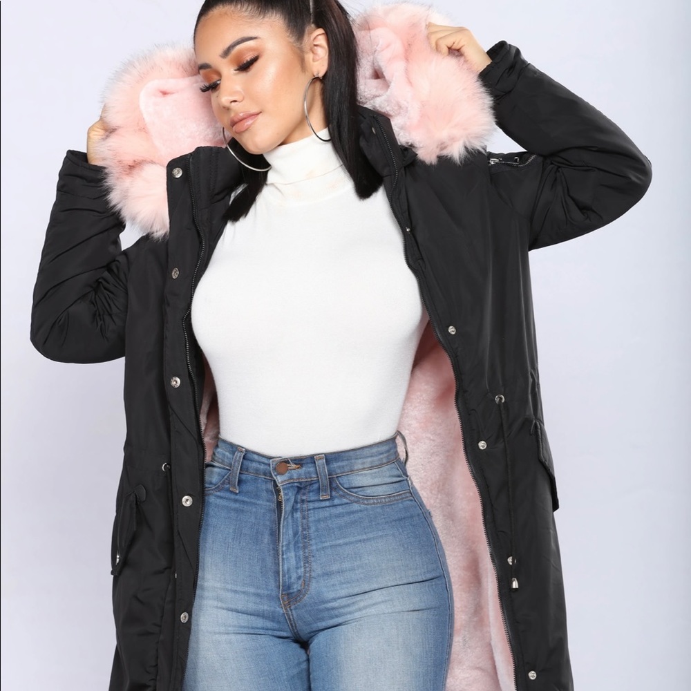 Fashion Nova Brand New Oh Baby Utility Jacket